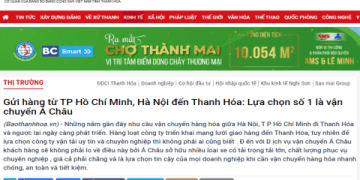 Vận chuyển hàng hóa bằng xe tải Hà Nội đi Thanh Hóa dễ dàng chuyên nghiệp