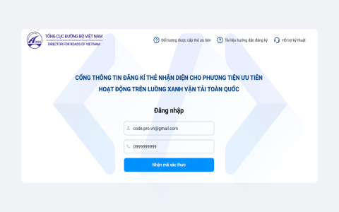 Làm thế nào đăng ký luồng xanh xe tải online dễ dàng và đơn giản