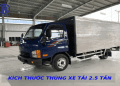 Kích thước thùng xe tải 1.5 tấn chuẩn | Kích thước để chở hàng nhiều nhất
