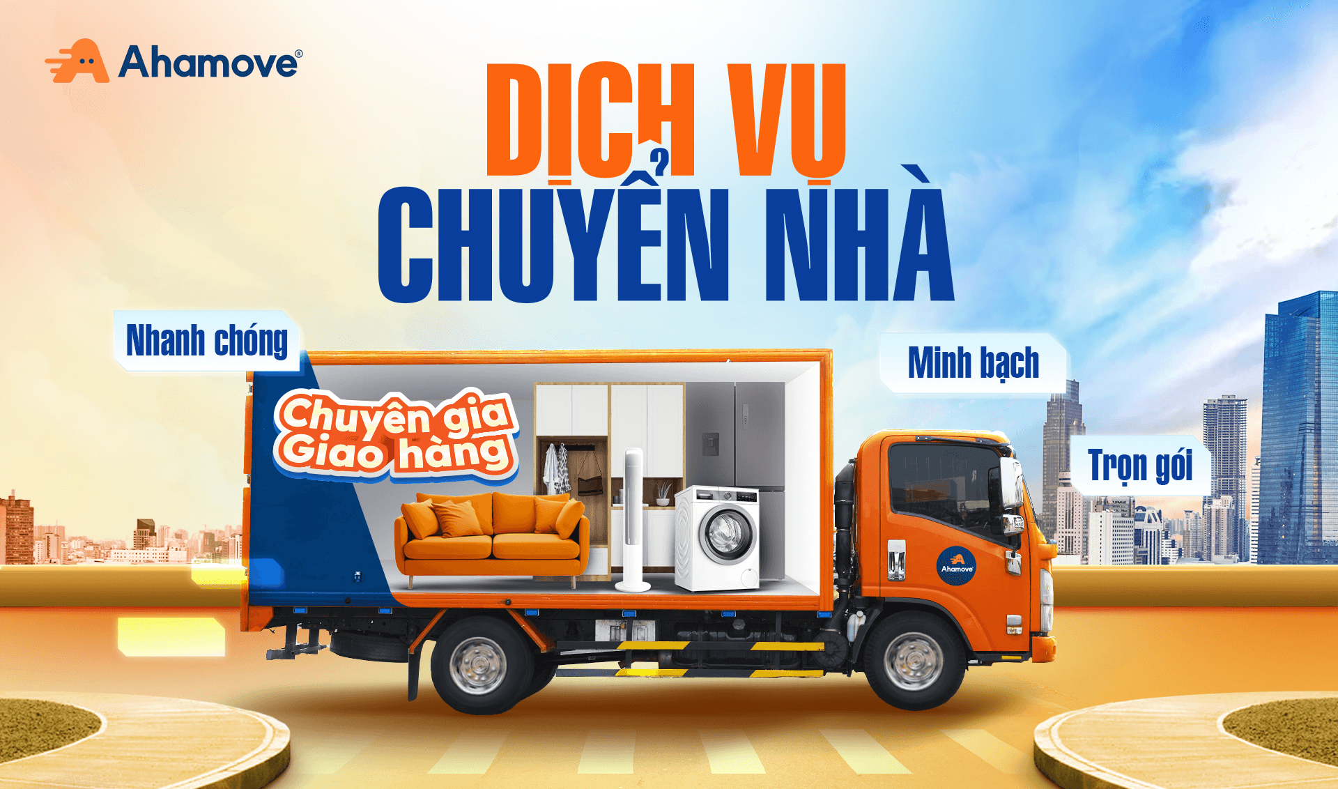 Dịch Vụ Xe Tải Vận Chuyển Nhà Nhanh Chóng Tiện Lợi