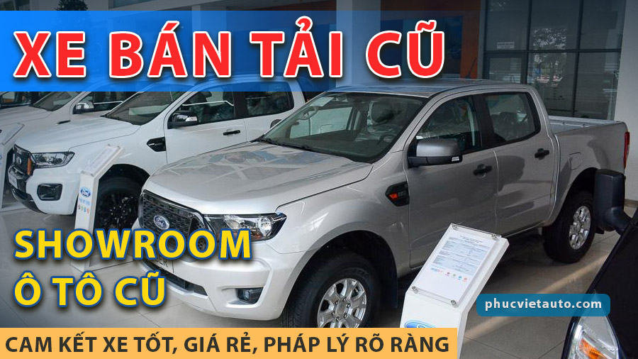 Chỉ cần trả trước ít vẫn mua được xe bán tải cũ chất lượng cao