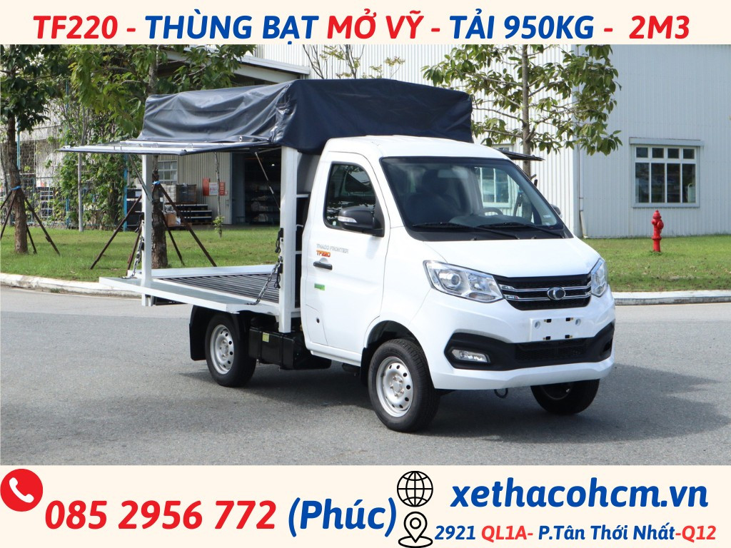 Nhận báo giá xe tải nhỏ Thaco 950kg nhanh - Liên hệ để đặt hàng và giảm giá