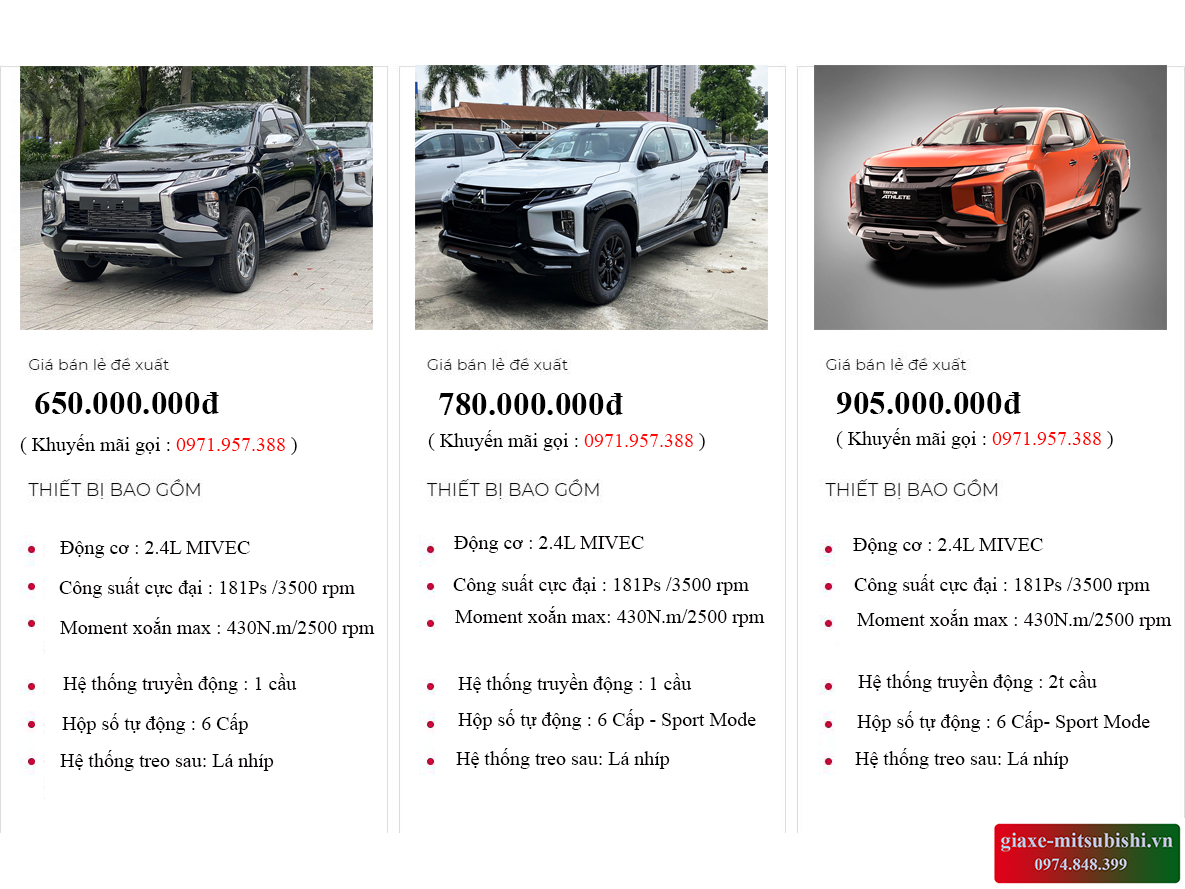 So sánh báo giá xe bán tải Triton cũ mới để chọn mua tốt nhất