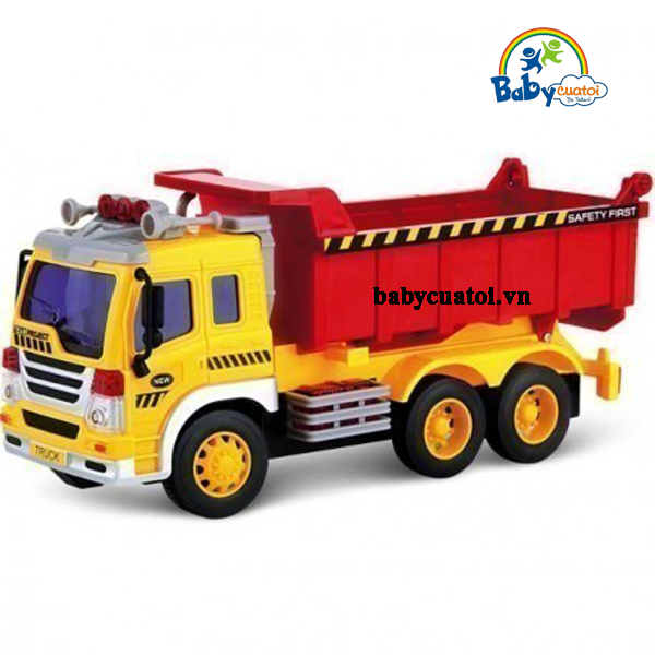 Xe tải đồ chơi cỡ lớn mạnh mẽ phiên bản mới cho bé trai năng động