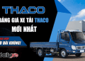 Cập nhật giá xe tải 3.5 tấn Thaco 2024 | Tư vấn mua xe tải giá rẻ hiệu quả