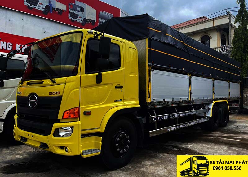 Xe tải Hino 15 tấn tiết kiệm nhiên liệu thực tế là bao nhiêu