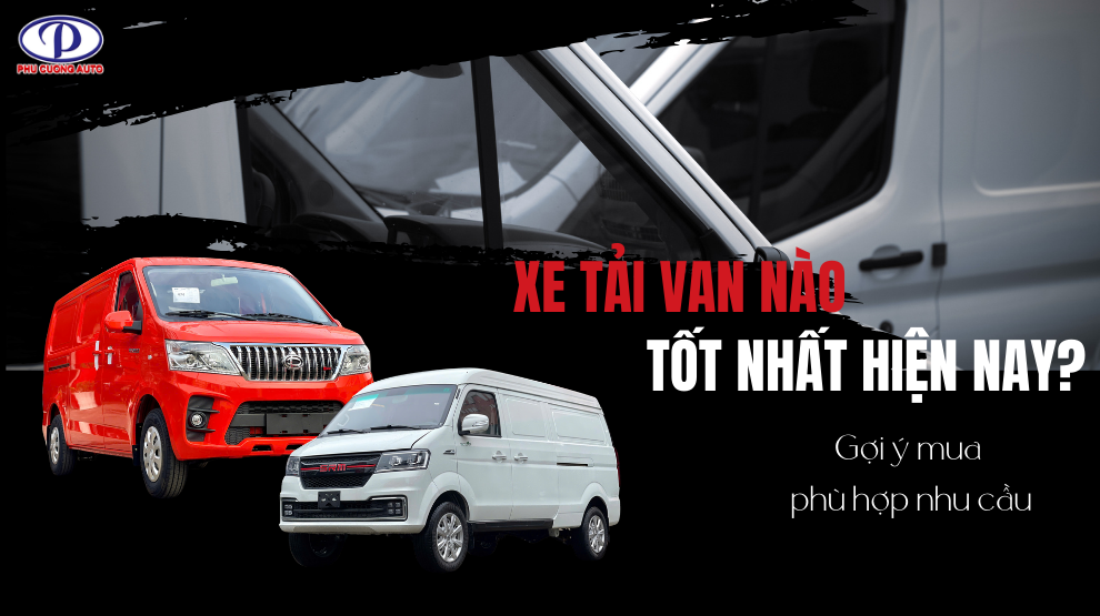 Hướng dẫn chọn xe tải van Suzuki phù hợp nhu cầu