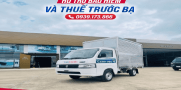 Đánh giá xe tải Suzuki 750kg tiết kiệm xăng bất ngờ phù hợp kinh doanh nhỏ