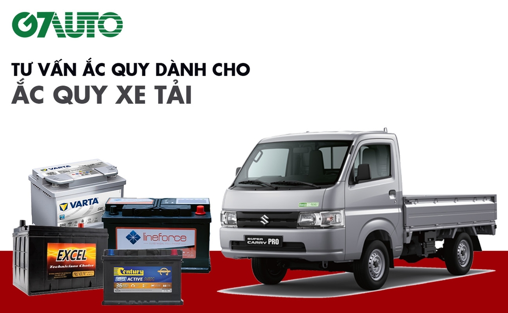 Bình ắc quy xe tải giá tốt bền lâu - Mua ở đâu uy tín nhất hiện nay