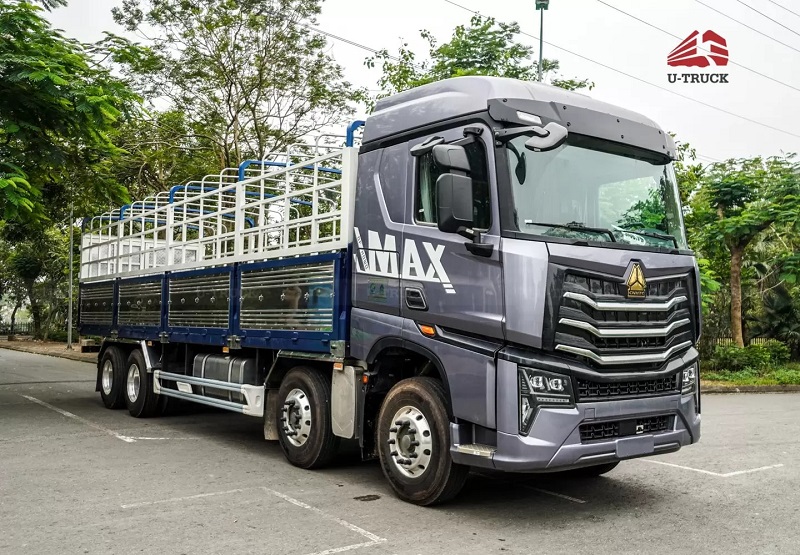 Cấu tạo xe tải HOWO 4 chân đơn giản | Giới thiệu thiết kế hiện đại