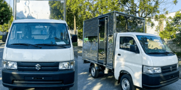 Xe tải Suzuki 500kg tiết kiệm xăng tải trọng chở hàng lý tưởng