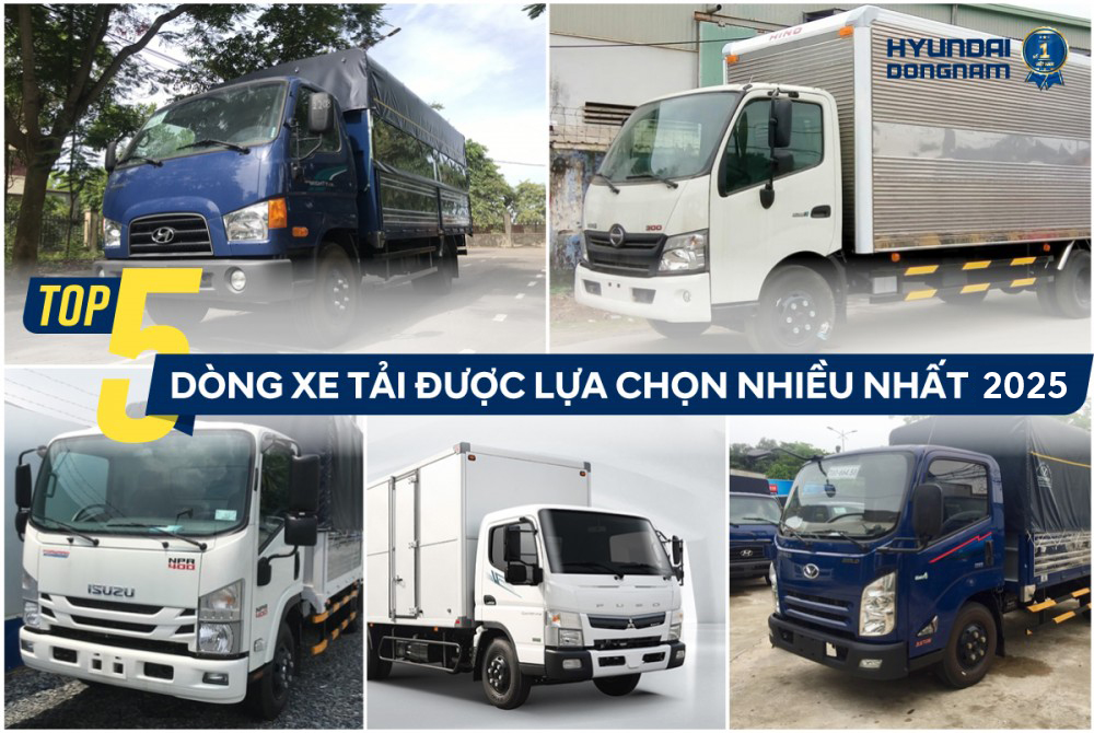 Các Loại Xe Tải 3 Tấn Rưỡi Đang Hot - So Sánh Ưu Nhược Điểm Từng Mẫu Xe