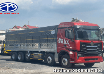 Cấu tạo xe tải HOWO 4 chân đơn giản | Giới thiệu thiết kế hiện đại