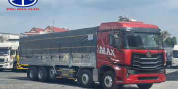 Cấu tạo xe tải HOWO 4 chân đơn giản | Giới thiệu thiết kế hiện đại